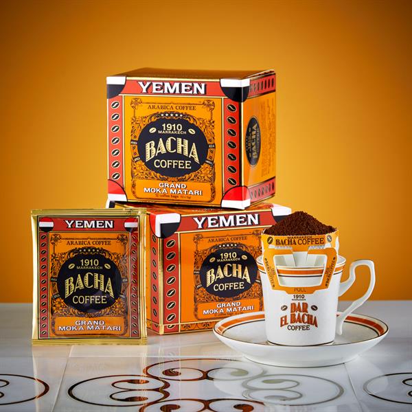 Bacha Premium Grand Moka Matari Coffee Bag, 12 bags/box – Kopi