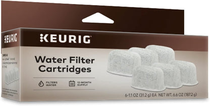 Keurig Water Filter Refill Cartridges, 6 counts/box