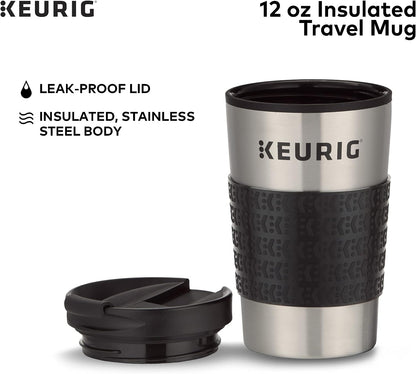 Keurig 12oz Stainless Steel Insulated Travel Mug