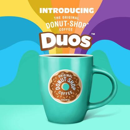 The Original Donut Shop Keurig k-cup, Chocolate + Blueberry Flavored Medium Roast, 12 pods/box