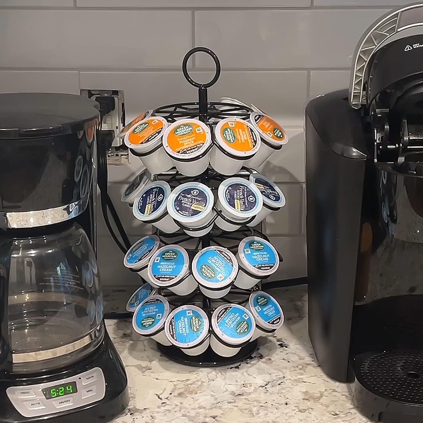 Shurffy K-cup Carousel Holder for 36 K-Cup Pods