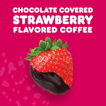 Dunkin' Keurig K-cup, Chocolate Covered Strawberry Flavored Dark Roast, 10 pods/box