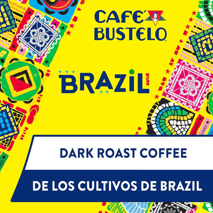 Cafe Bustelo Keurig K-cup, Brazil Dark Roast, 12 pods/box