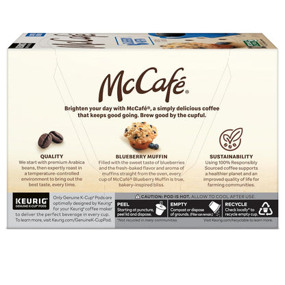 McCafé Keurig k-cup, Blueberry Muffin Flavored Light Roast, single pods