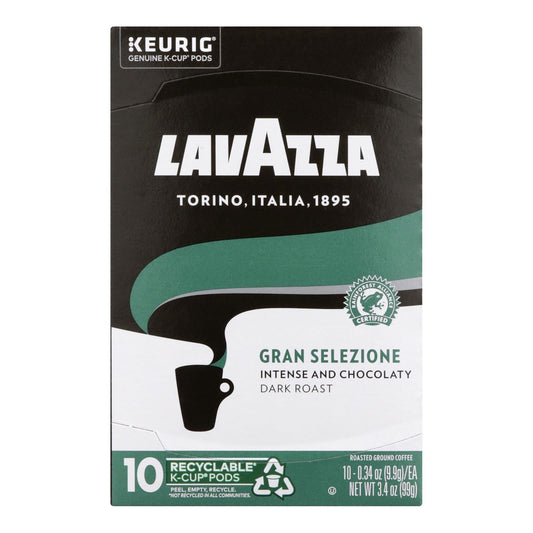 Lavazza Keurig k-cup, Gran Selezione Dark Roast, 10 pods/box