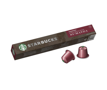 Starbucks Nespresso, Sumatra Dark Roast, 10 capsules/box