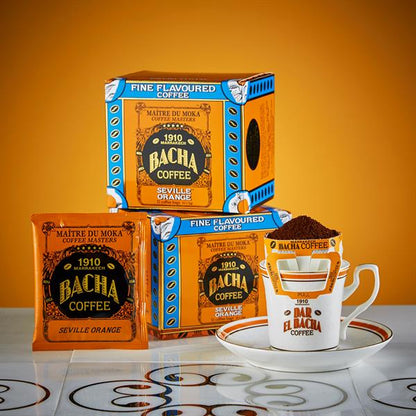 Bacha Seville Orange Coffee Bag, 12 bags/box