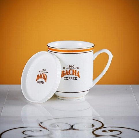 Bacha Heritage Classic Mug and Lid