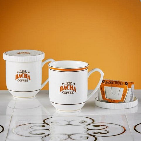 Bacha Heritage Classic Mug and Lid